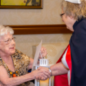 Nursing Honor Guard Recognizes Patient For Her Commitment To Nursing