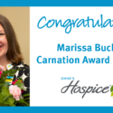 Marissa Buckles Of Ohio’s Hospice Recognized With Carnation Award