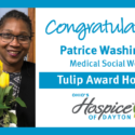 Patrice Washington Of Ohio’s Hospice Of Dayton Recognized With Tulip Award