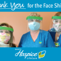 Ohio’s Hospice LifeCare Volunteer Makes Face Shields For Staff