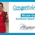 Ohio’s Hospice Recognizes Nicole Gold With Sunflower Award