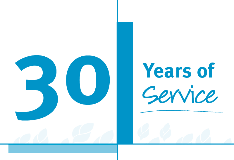 30 years of service