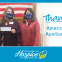 American Legion Auxiliary Post 49 Gives $500 To Community Care Hospice For Patient Care