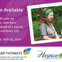 Ohio’s Hospice Of Dayton Camp Pathways Registration Open For Grieving Children Ages 7-10