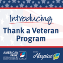 Ohio’s Hospice Offers American Pride® Thank A Veteran Program