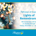 Ohio’s Hospice LifeCare Offers Community An Opportunity To Remember Loved Ones Through Lights Of Remembrance Memorial Trees