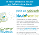 Join Us In Celebrating Kindvember®, a Month To Scatter Kindness™ 