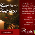 Community Invited To Ohio’s Hospice Of Dayton’s Hope For The Holidays Grief Program