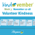 Celebrating Kindvember® Through Volunteering Kindness