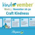 Celebrating Kindvember® By Crafting Kindness 