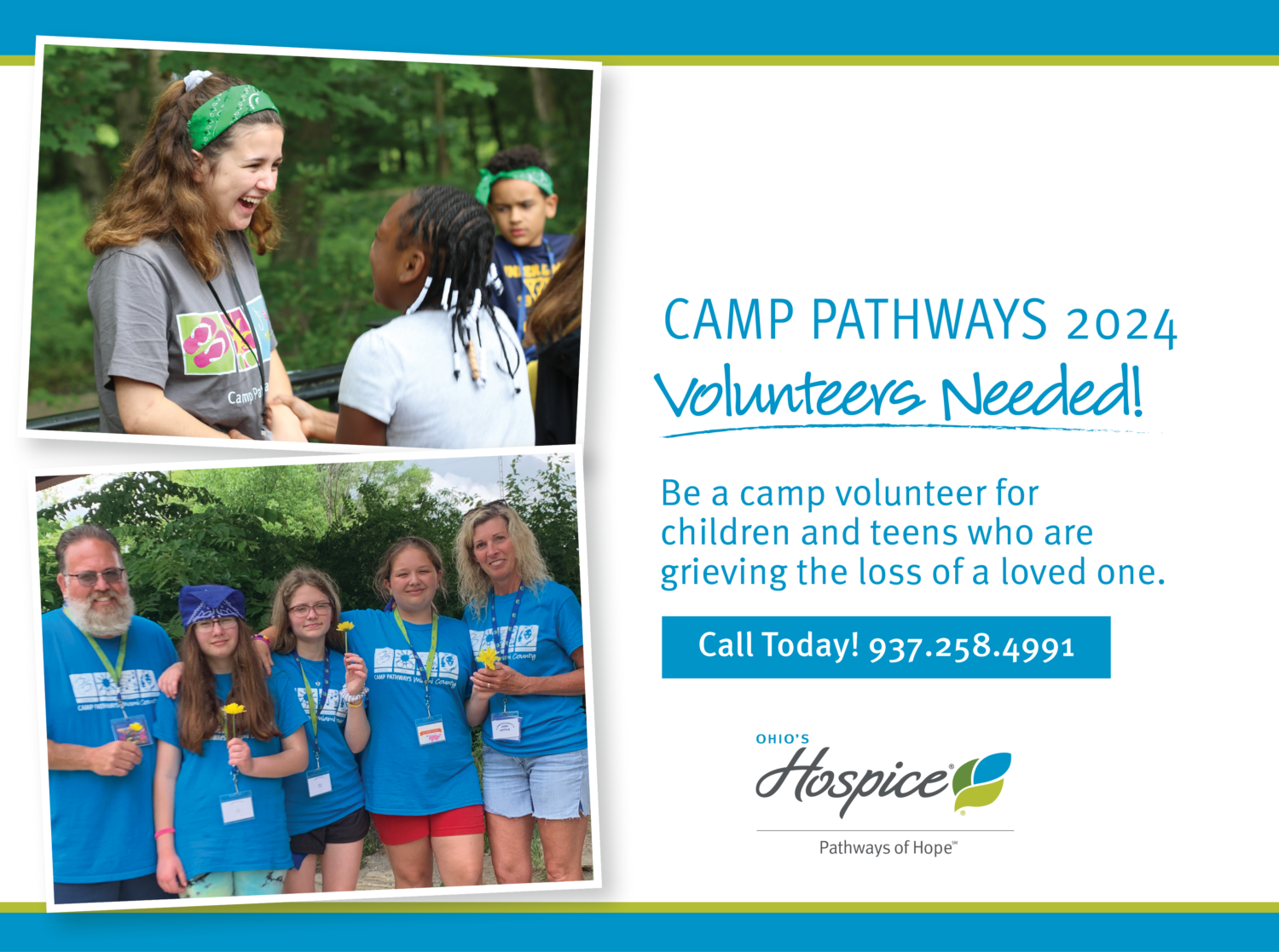 Volunteers Needed to Help Grieving Children and Teens at Camp Pathways ...