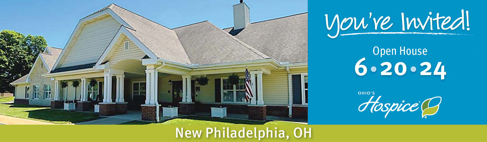 Ohio's Hospice Open House June 20, 2024 New Philadelphia, OH