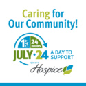 Caring For Our Community: July 24 A DAY TO SUPPORT