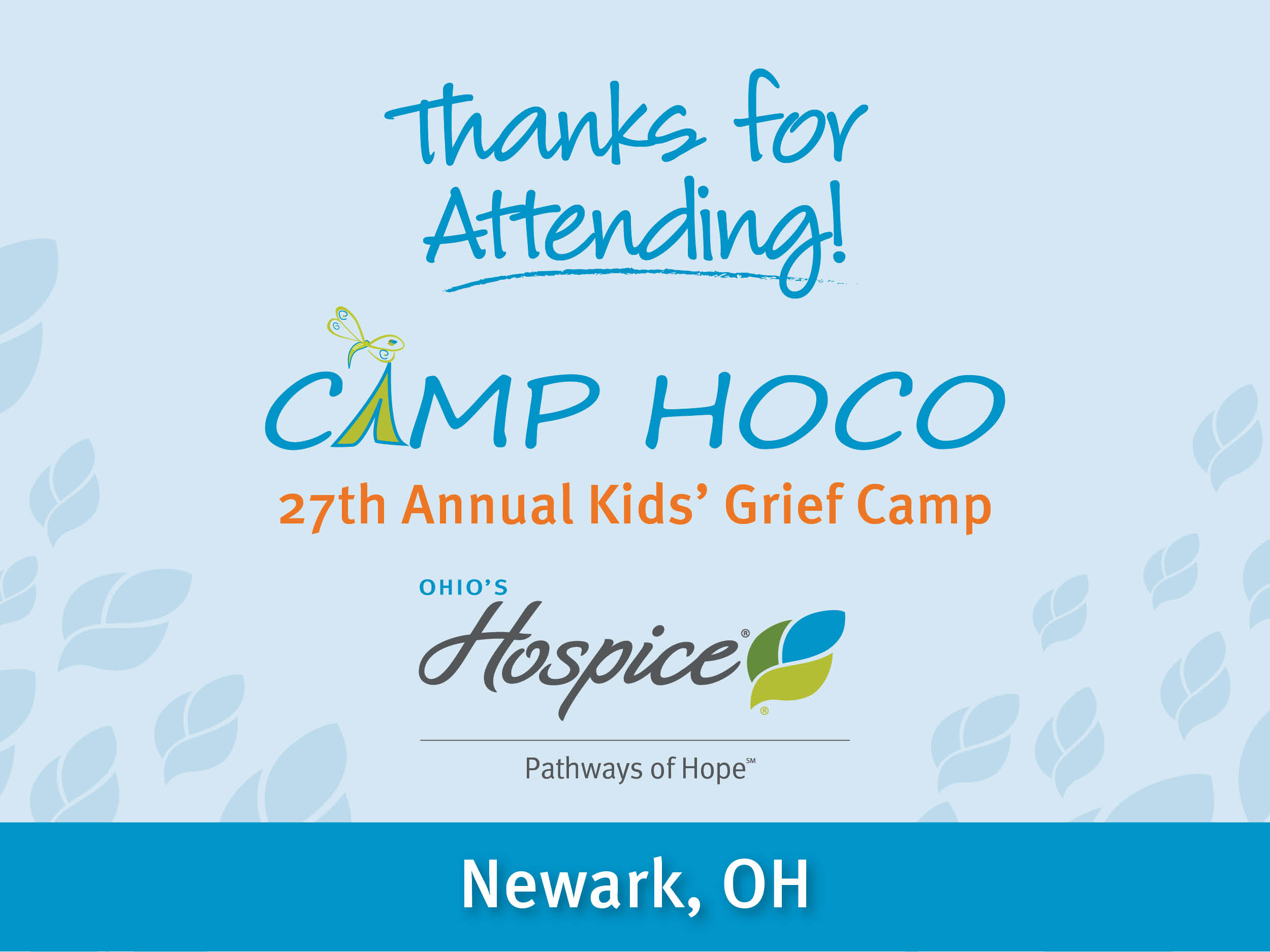 Thanks for attending Camp HOCO!