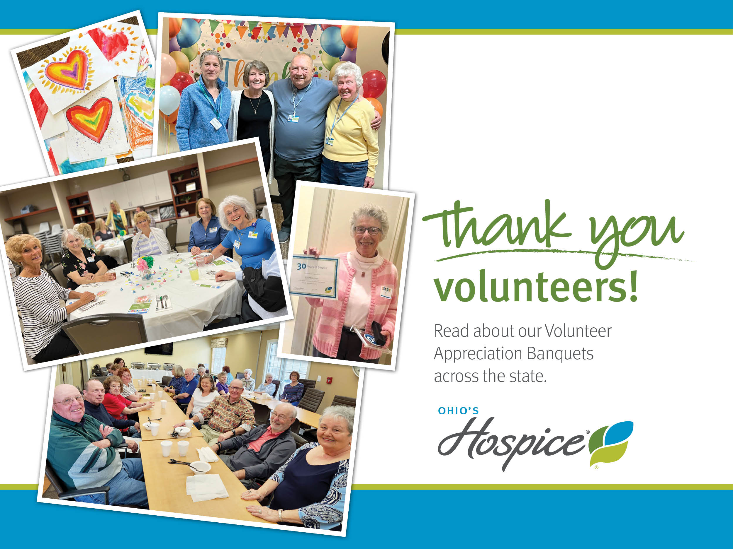 Thank you volunteers! Read about our Volunteer Appreciation Banquets across the state. 