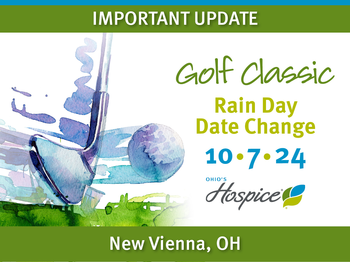 Golf Classic Rain Day Date Change 10-7-24 New Vienna