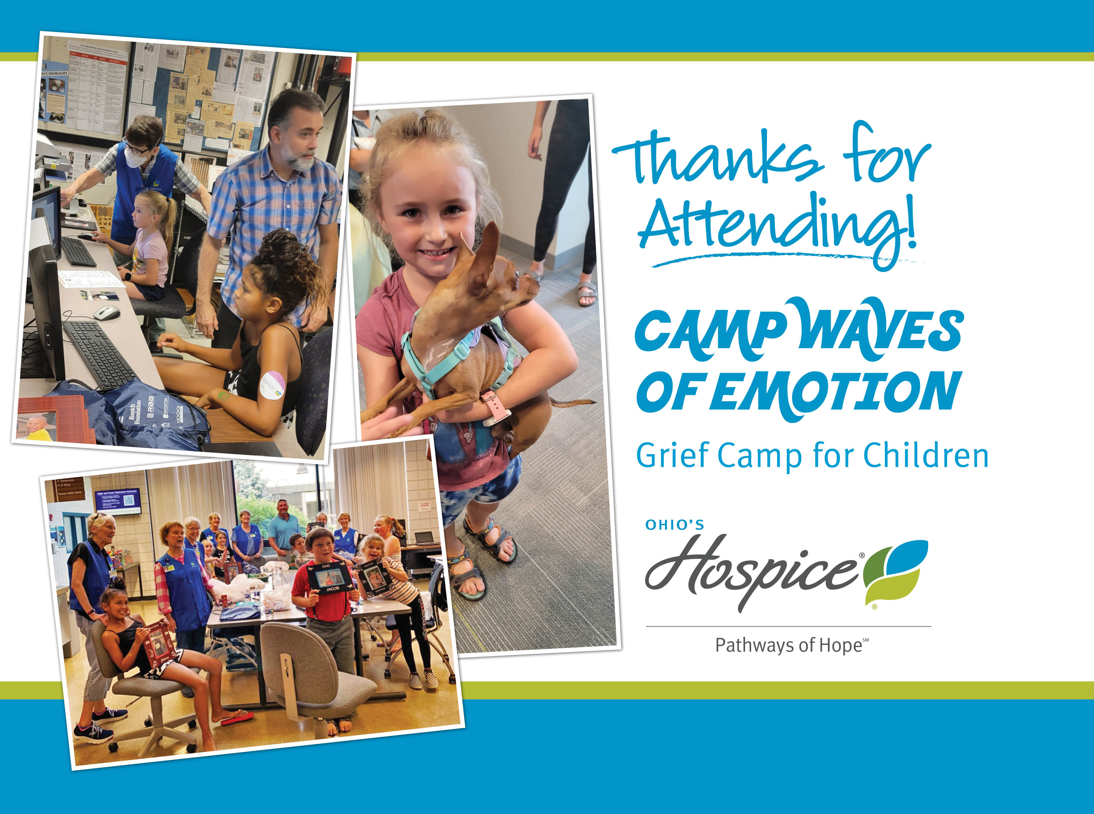 Thanks for attending Camp Waves of Hope 2024