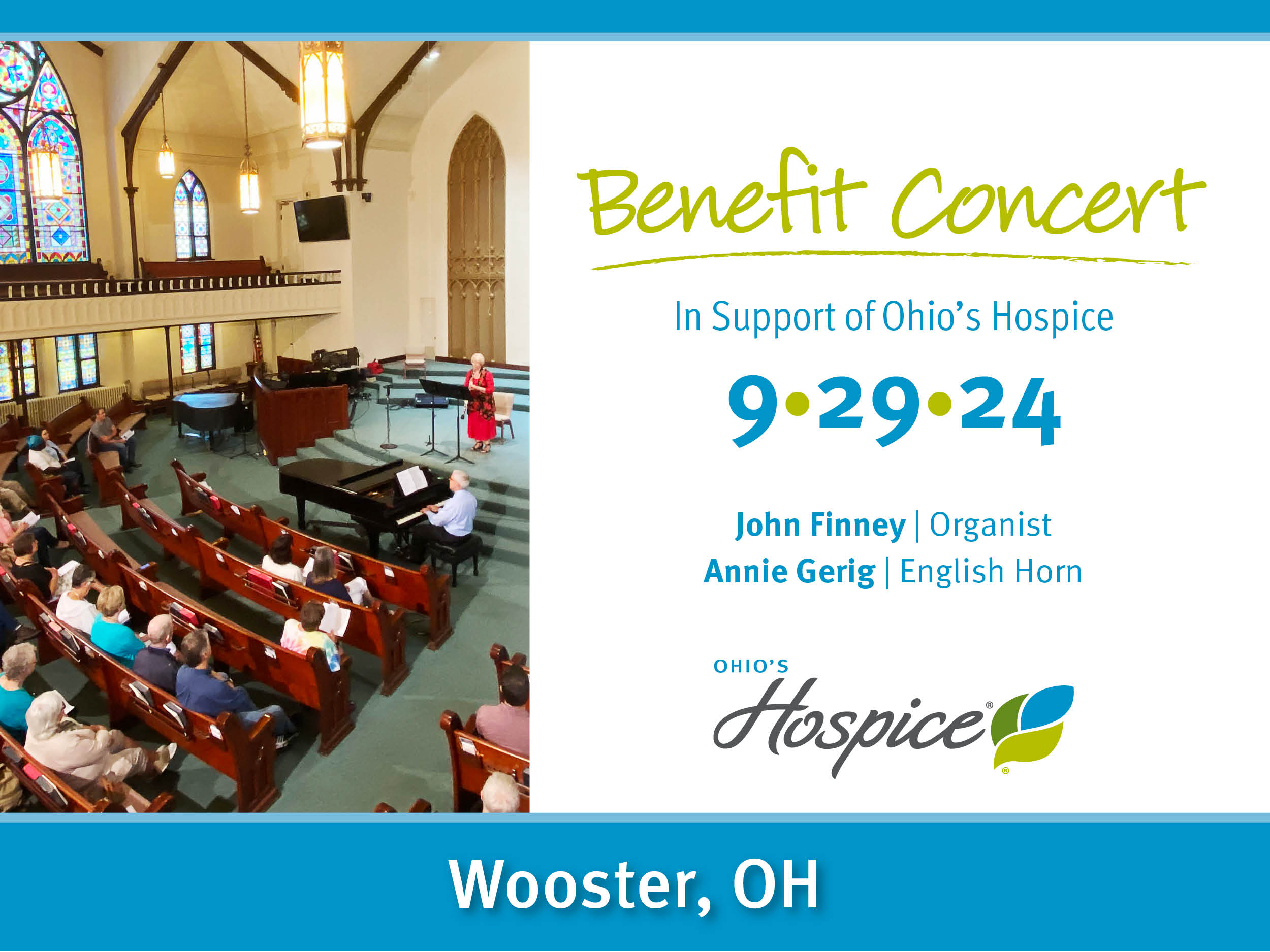 Benefit Concert 9/29/24 Wooster, OH