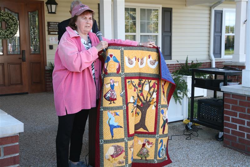 Dr. Leslie Harrold Campus Dedication New Philadelphia, OH Quilt