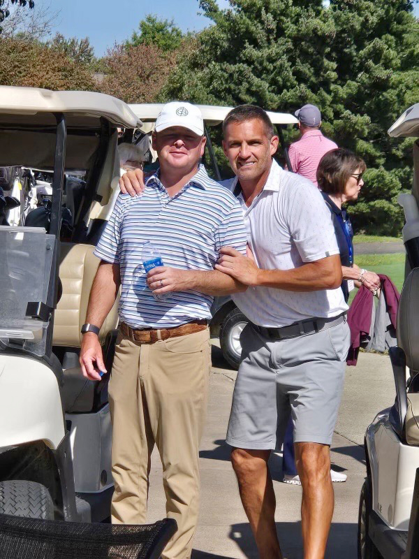 Golfers at the Golf Classic in Dover, OH