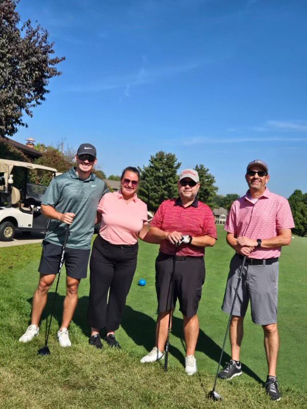 Golfers at the Golf Classic in Dover, OH