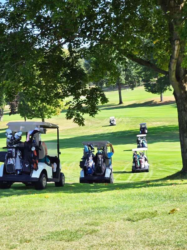 Golfers at the Golf Classic in Dover, OH