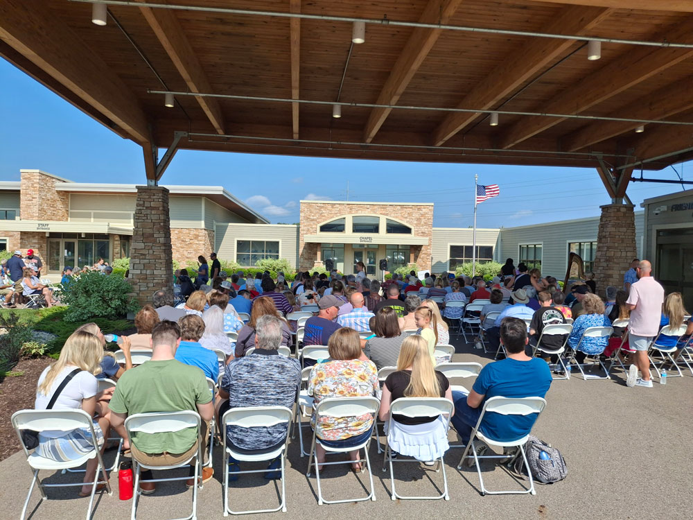 Thank you for attending. Ohio's Hospice Butterfly Release 2024. Troy, OH