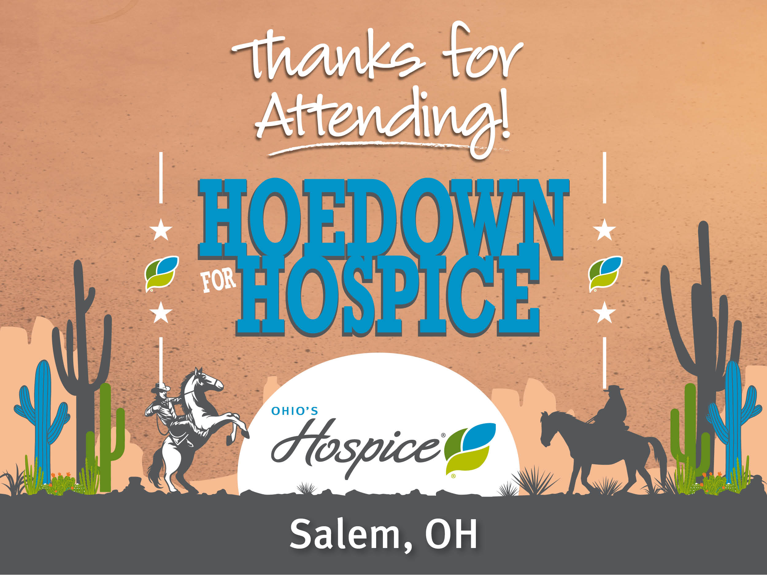 Thank you for attending Hoedown for Hospice