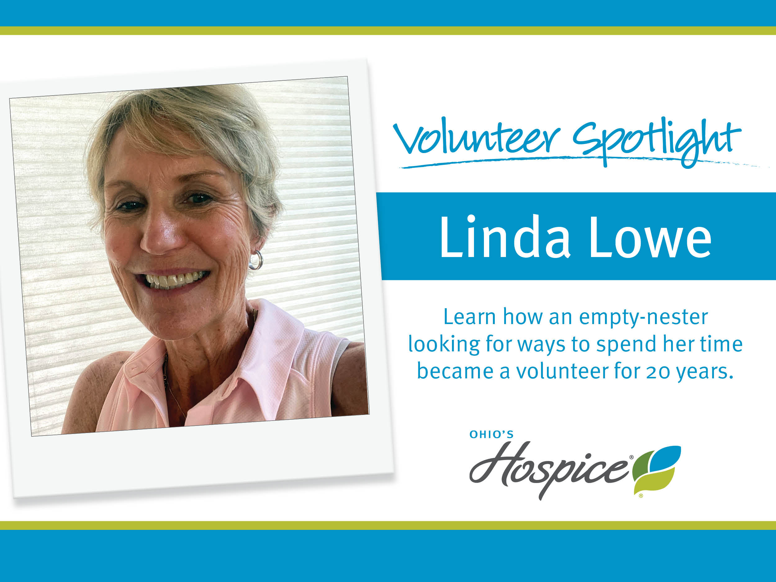 Volunteer Spotlight Linda Lowe 20 years