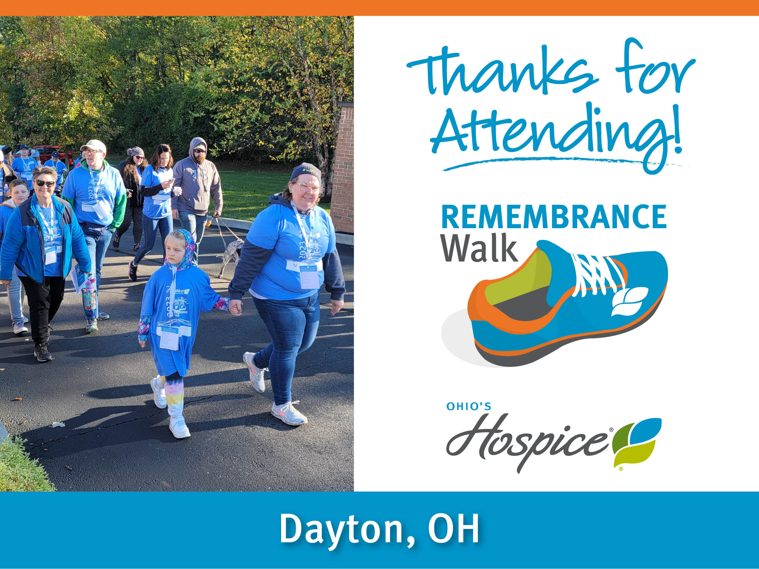 Thanks for attending the Dayton Remembrance Walk