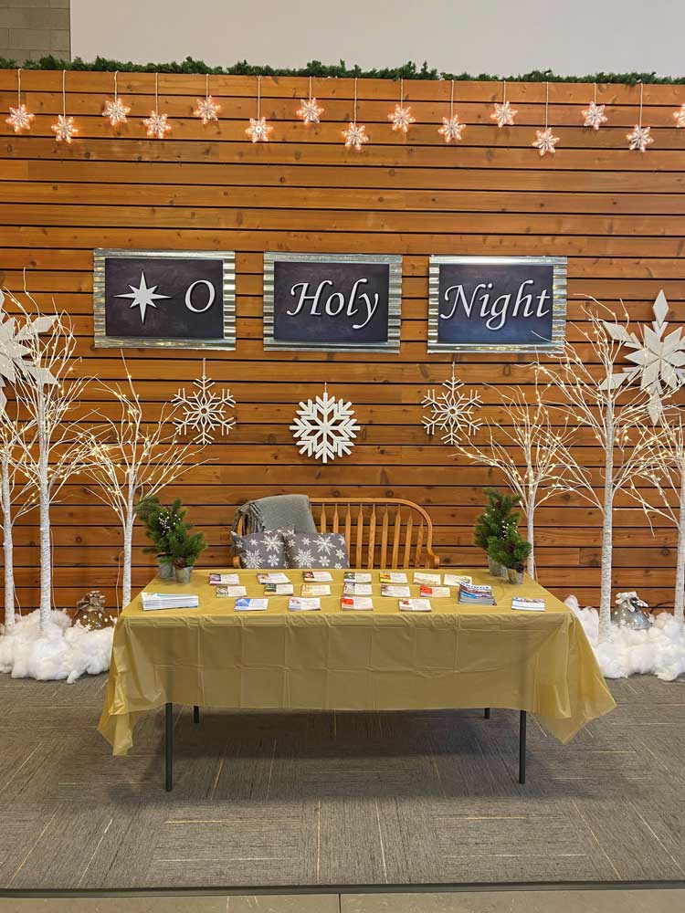 Angel Tree Memorial Service 2024 Welcome Table