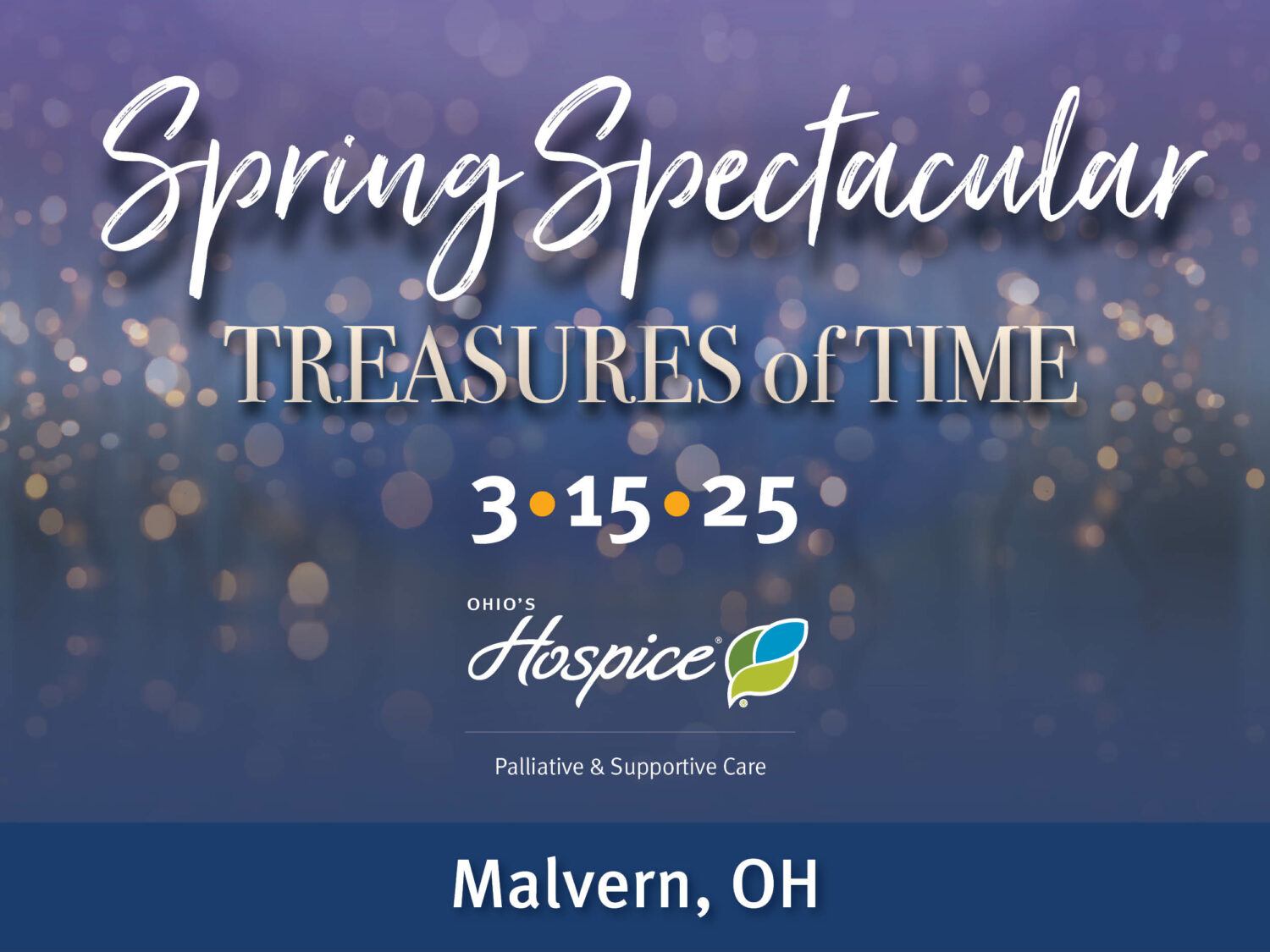 Spring Spectacular Treasures of Time 3.15.25 Malvern, OH