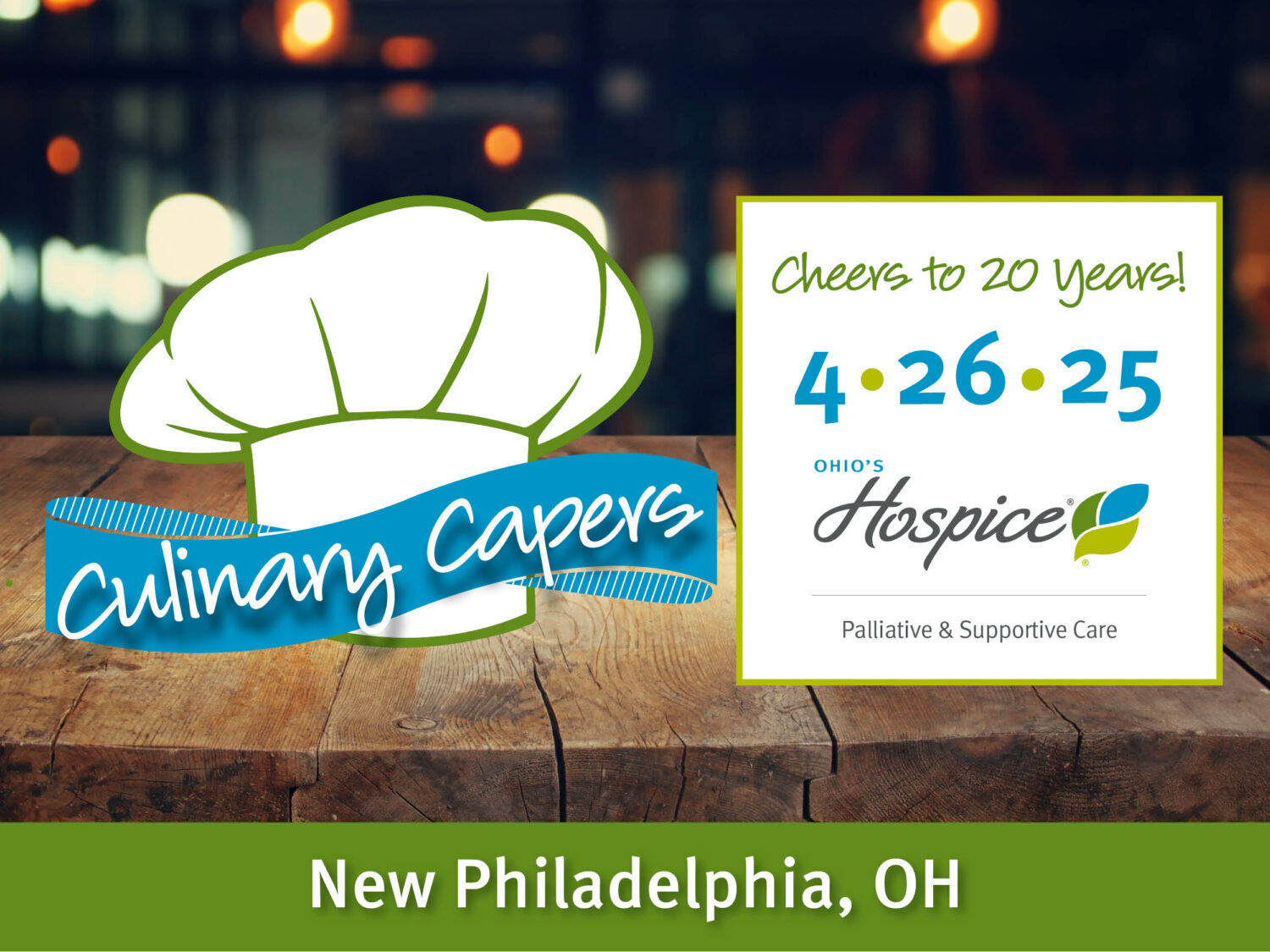 Culinary Capers 4.26.25 New Philadelphia, OH