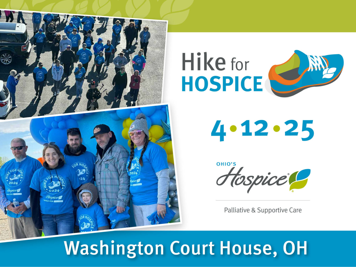 Hike for Hospice 4.12.25 Washington Court House, OH