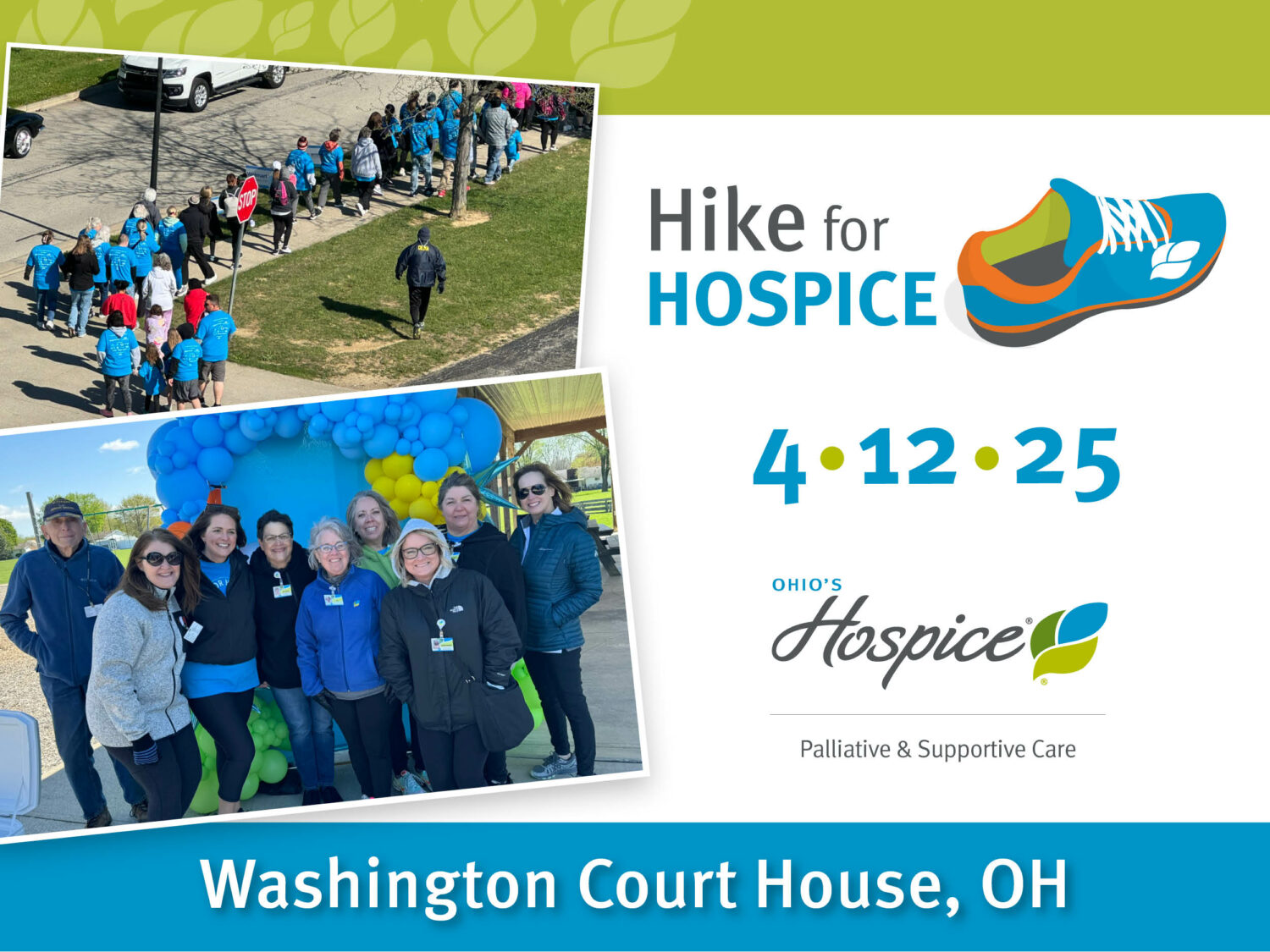 Hike for Hospice 4.12.25 Washington Court House, OH