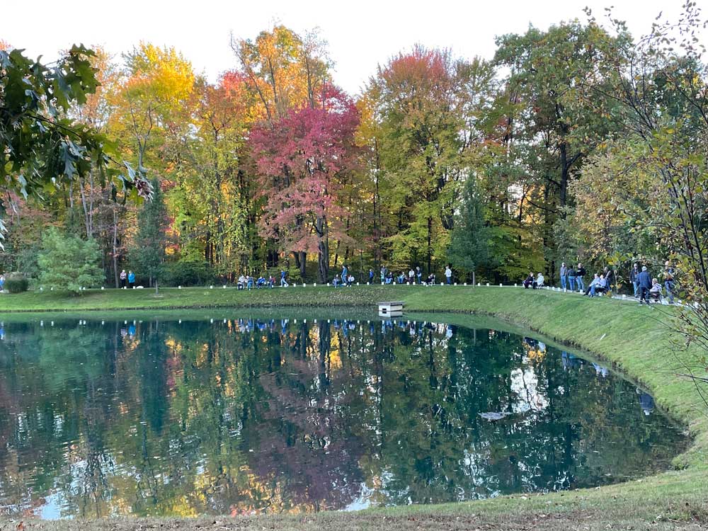 Luminaria 2024 pond