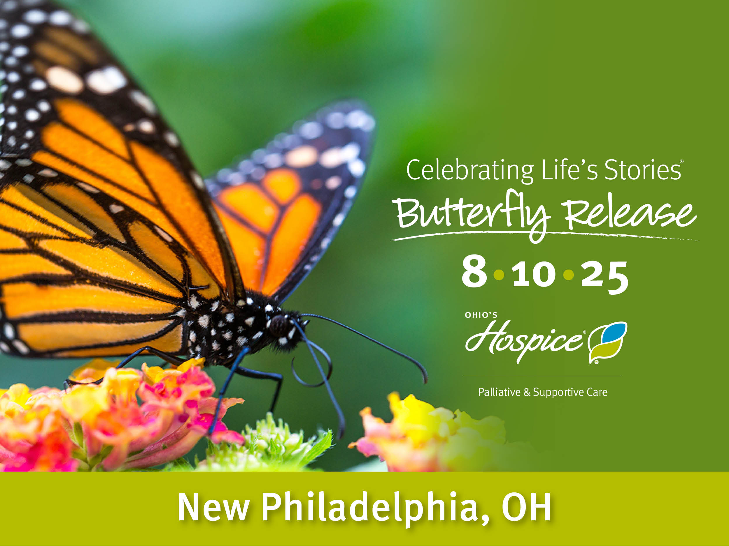 Butterfly Release 8.10.25 New Philadelphia, OH