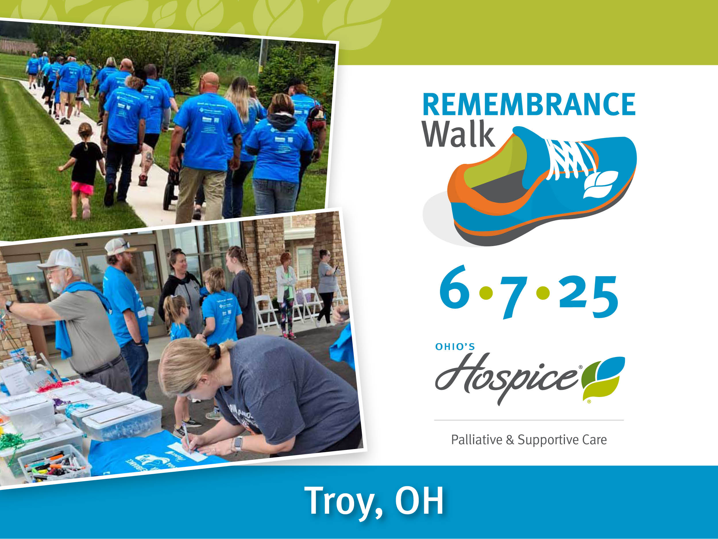 Remembrance Walk 6.7.25 Troy, OH