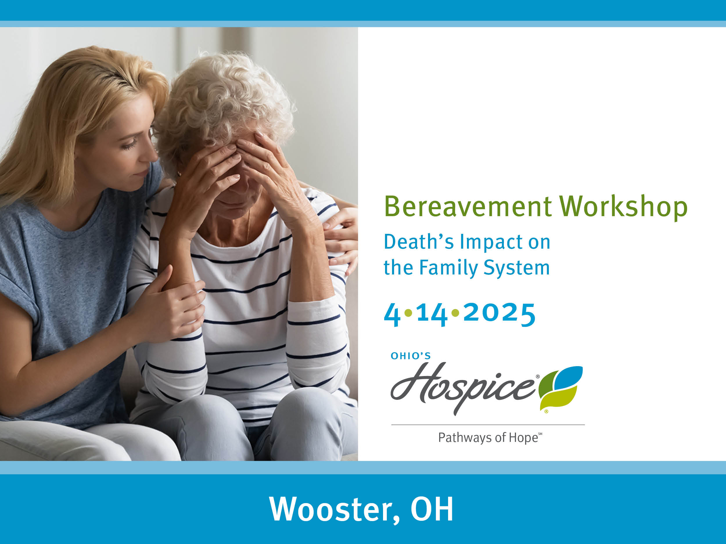 Bereavement Workshop | Death's Impact on the Family System | 4.14.25 Wooster, OH