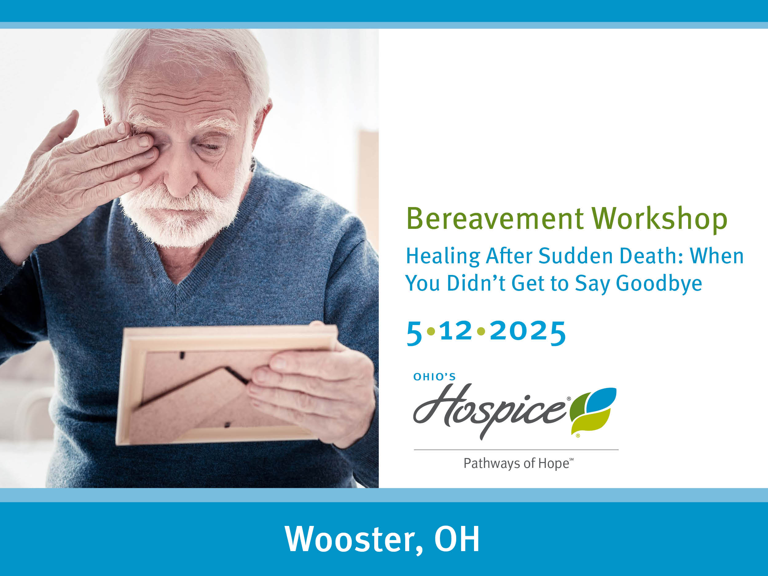 Bereavement Workshop | Healing After Sudden Death | 5.12.25 Wooster, OH