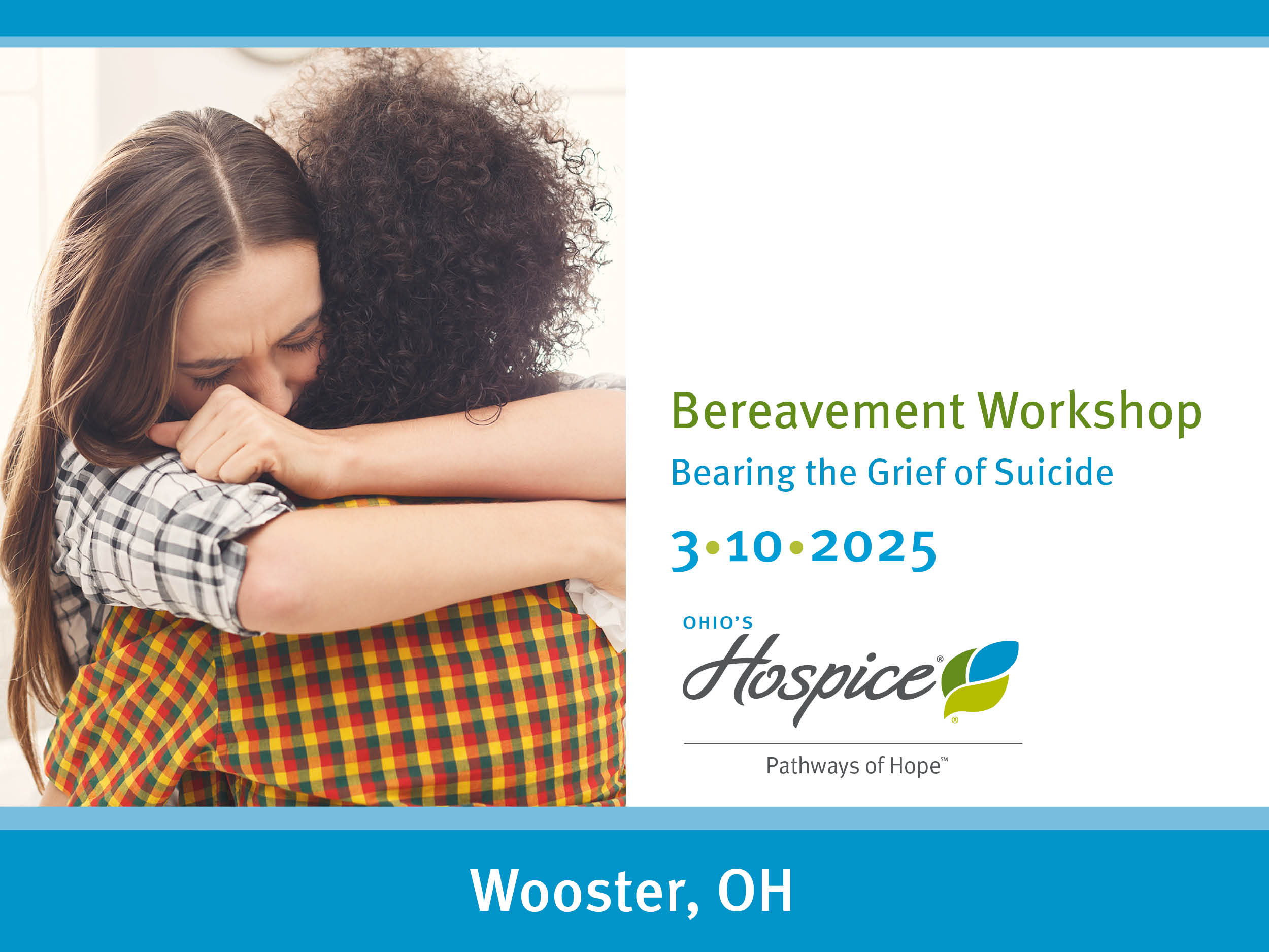 Bereavement Workshop | Bearing the Grief of Suicide | 3.10.25 Wooster, OH