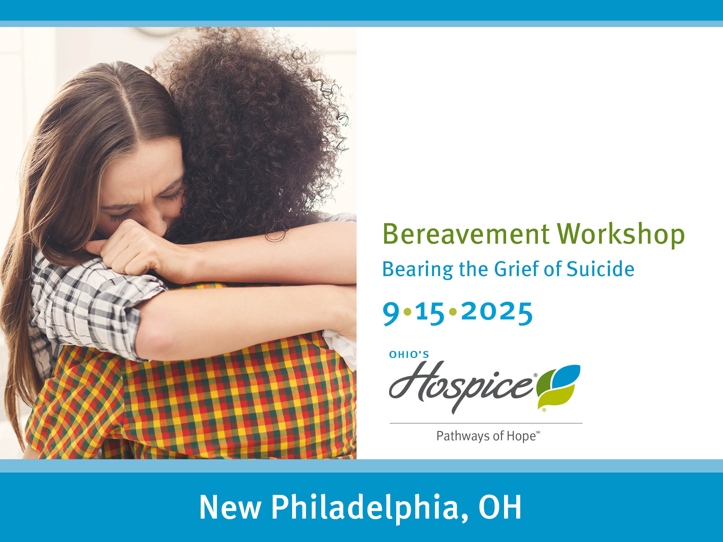 Bereavement Workshop | Bearing the Grief of Suicide | 9.15.25 New Philadelphia, OH